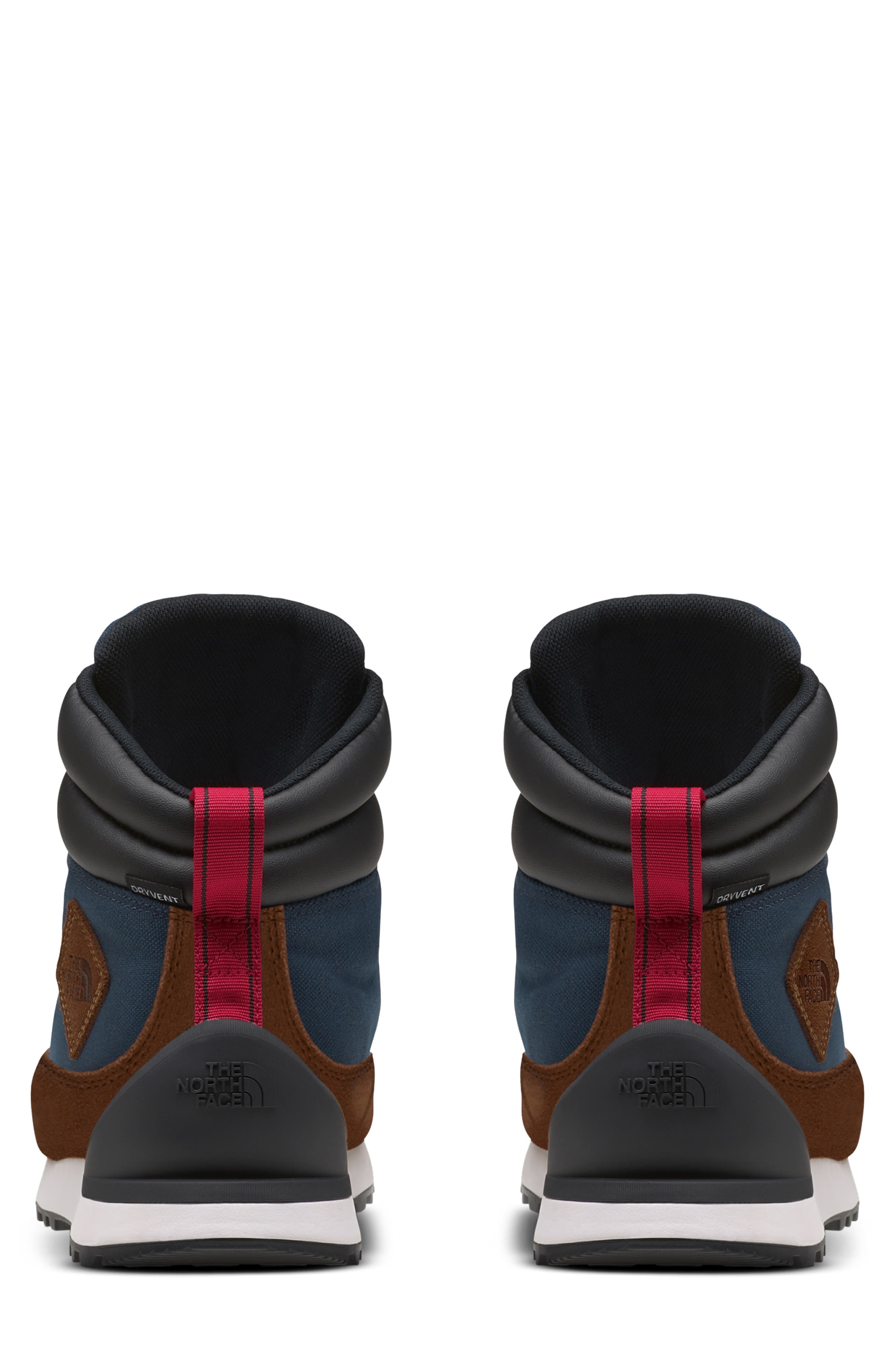 The North Face Back-To-Berkeley IV Waterproof Boot, Alternate, color, Shady Blue/Monks Robe Brown