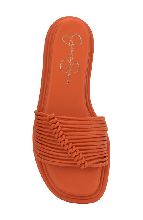Jessica Simpson Belarina Slide Sandal In Tangerine