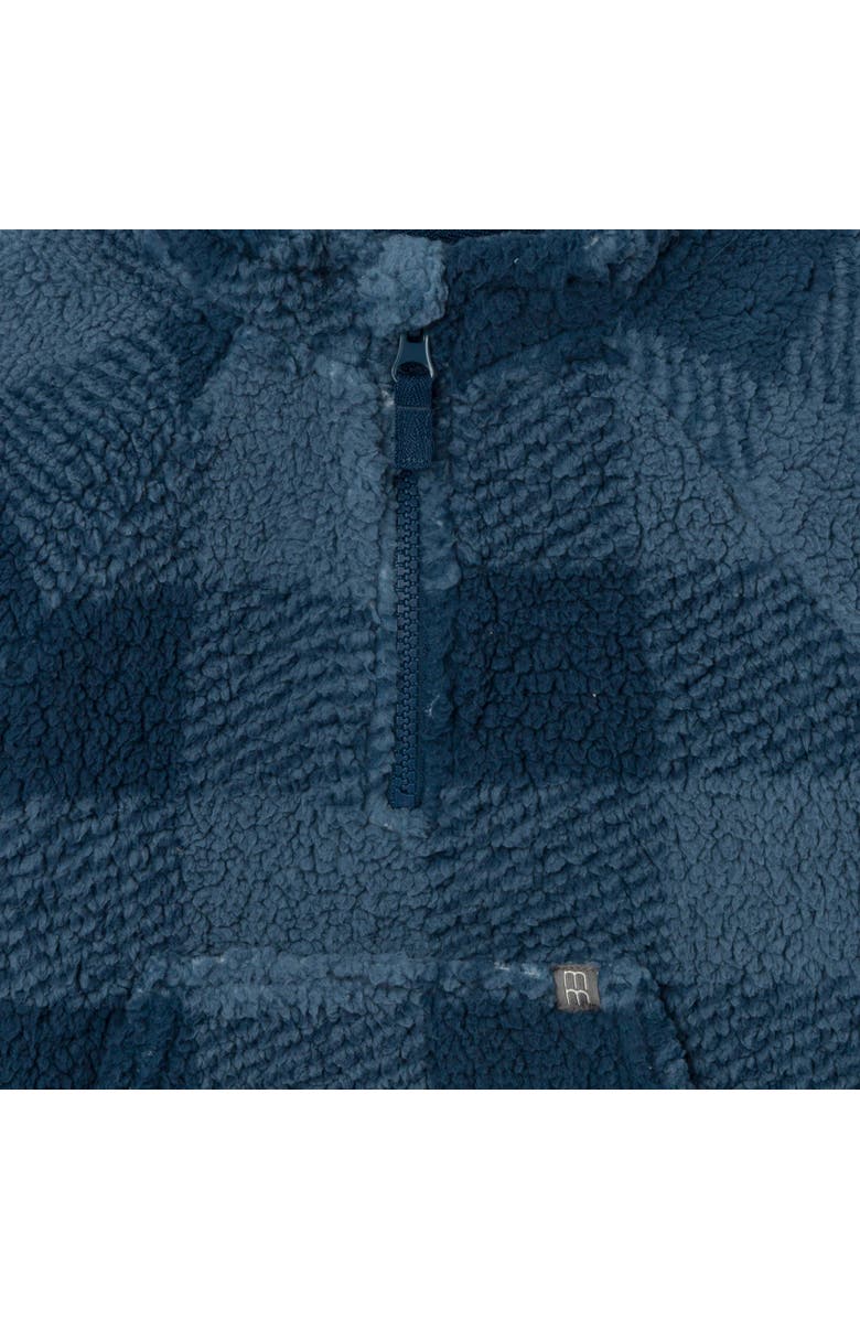 Modern Moments<sup>™</sup> by Gerber Half-Zip Pullover, Alternate, color, Navy Plaid