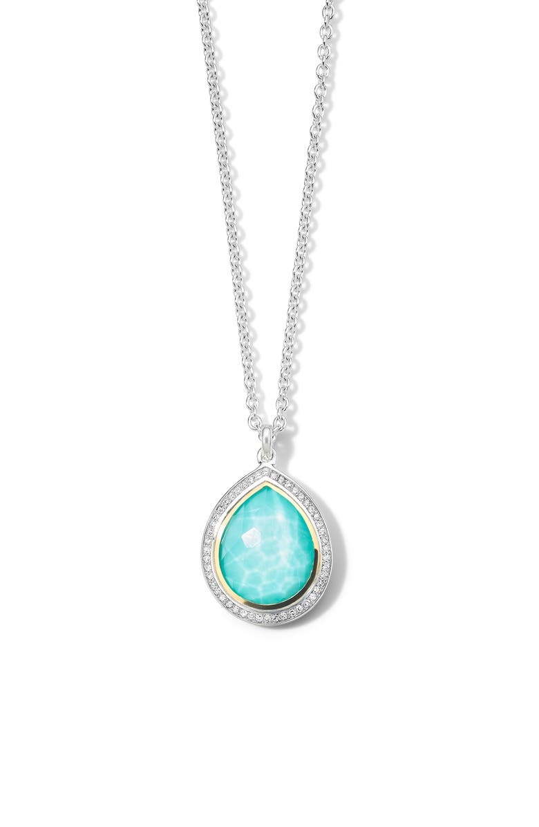 Ippolita Chimera Rock Candy<sup>®</sup> Teardrop Pendant Necklace, Main, color, 
