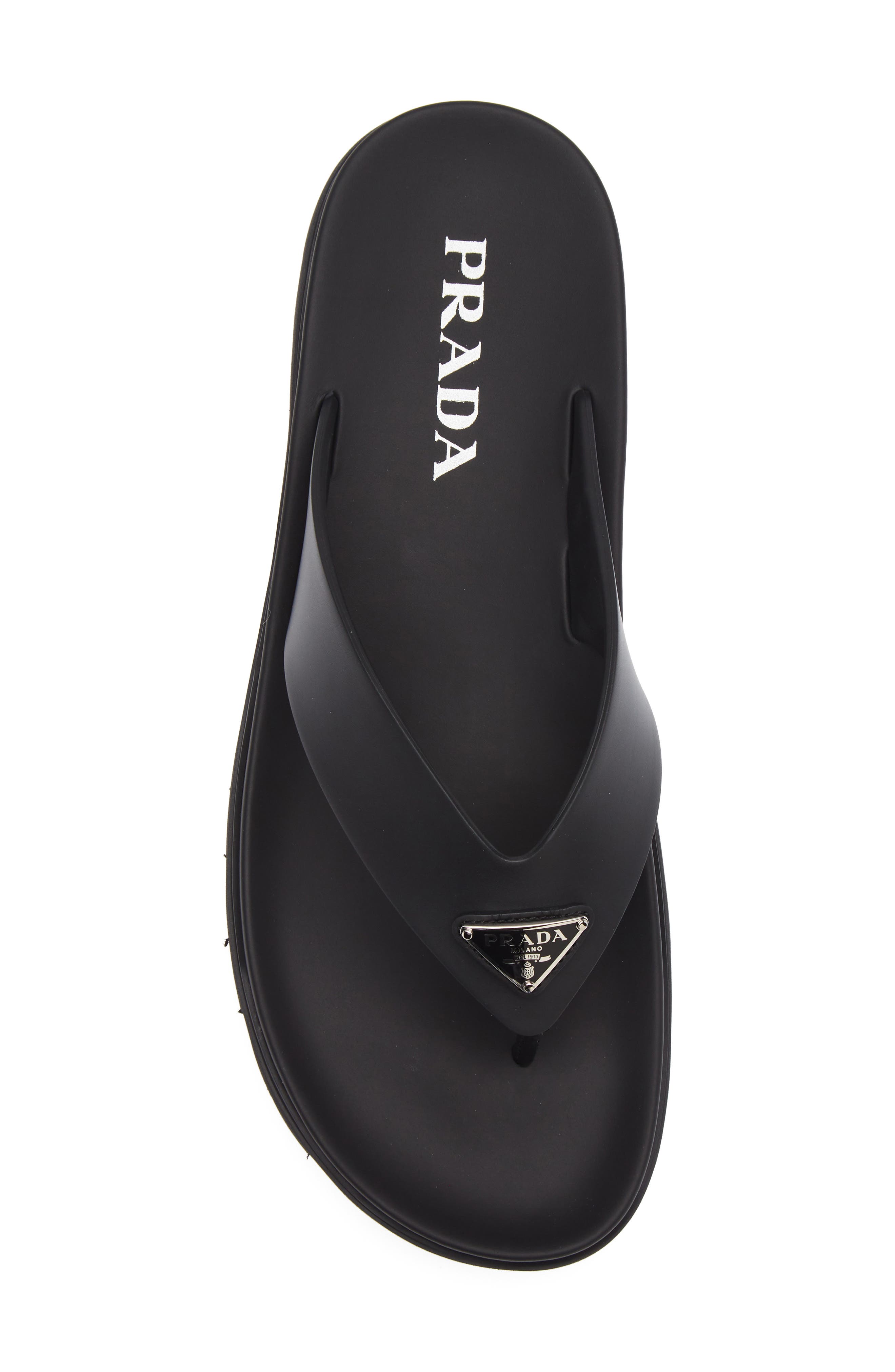 Lug Sole Flip Flop, Alternate, color, NERO
