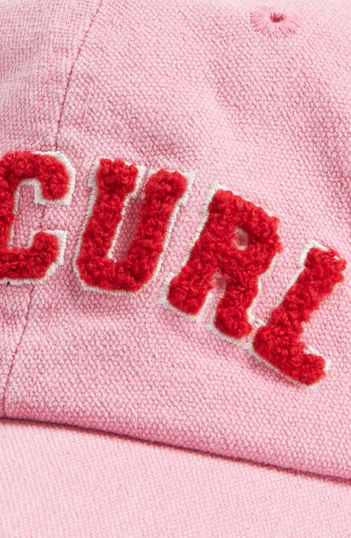 Rip Curl Mixed Montage Baseball Cap In Pink