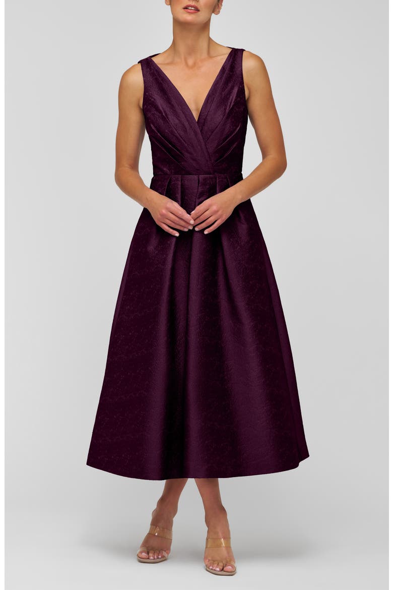 Olivia Sleeveless Cocktail Dress, Main, color, MULBERRY