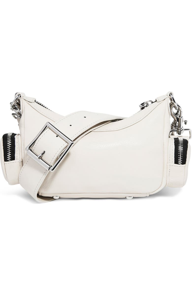 AIMEE Away We Go Mini Convertible Crossbody Bag, Alternate, color, Chalk