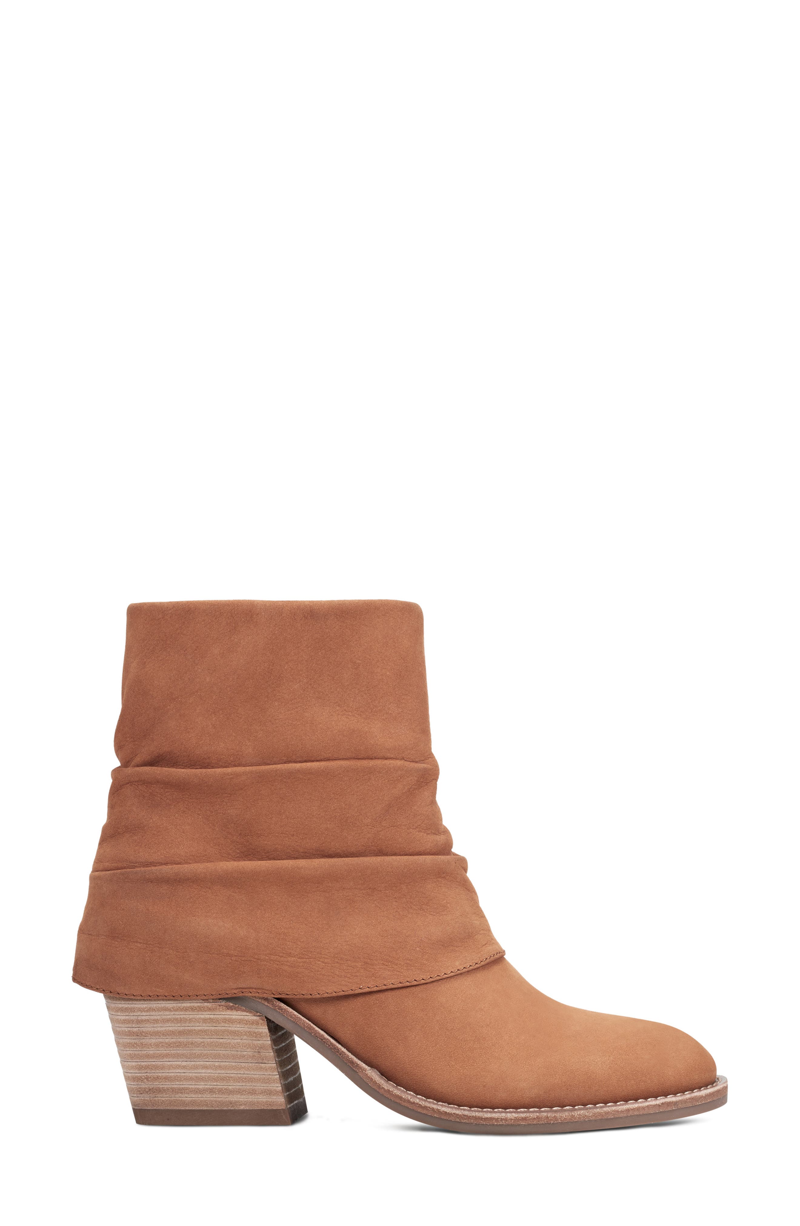 Earth<sup>®</sup> Savvy Ruched Bootie, Alternate, color, Brown