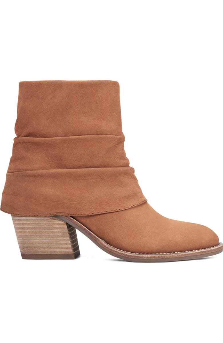Earth<sup>®</sup> Savvy Ruched Bootie, Alternate, color, Brown