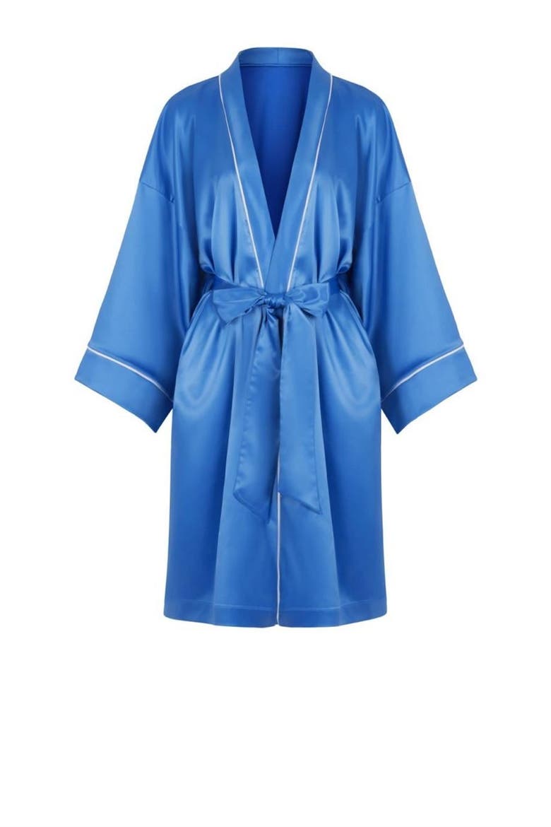 Salina Short Robe, Main, color, Blue