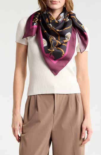 Mabel Silk Square Scarf
