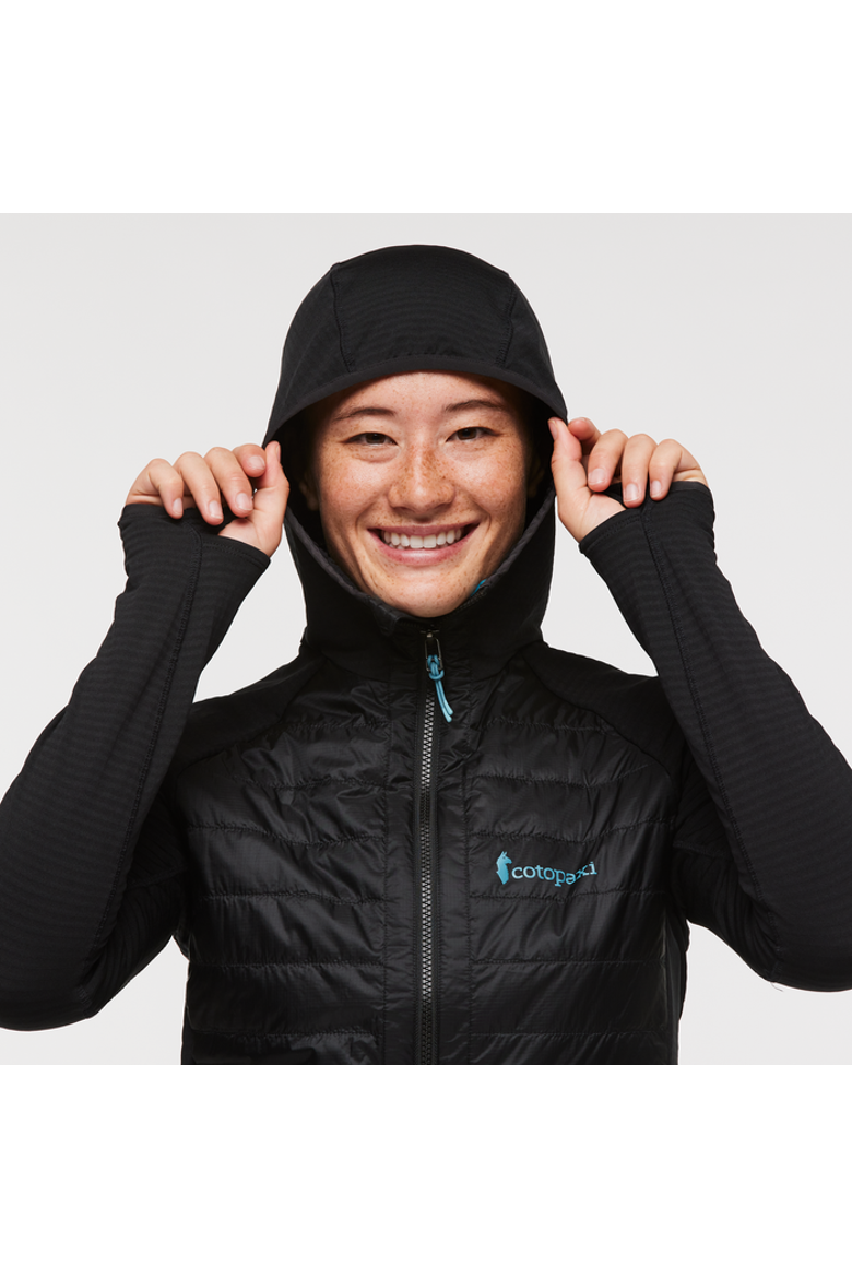 Capa Hybrid Insulated Hooded Jacket - Women's, Alternate, color, Cotopaxi Black