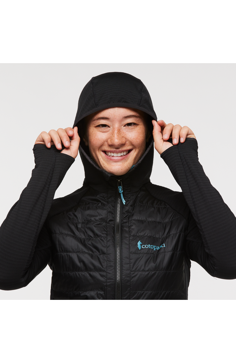 Cotopaxi Capa Hybrid Insulated Hooded Jacket - Women's, Alternate, color, Cotopaxi Black