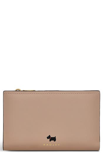 Radley Heartland Leather Bifold Wallet In Brown