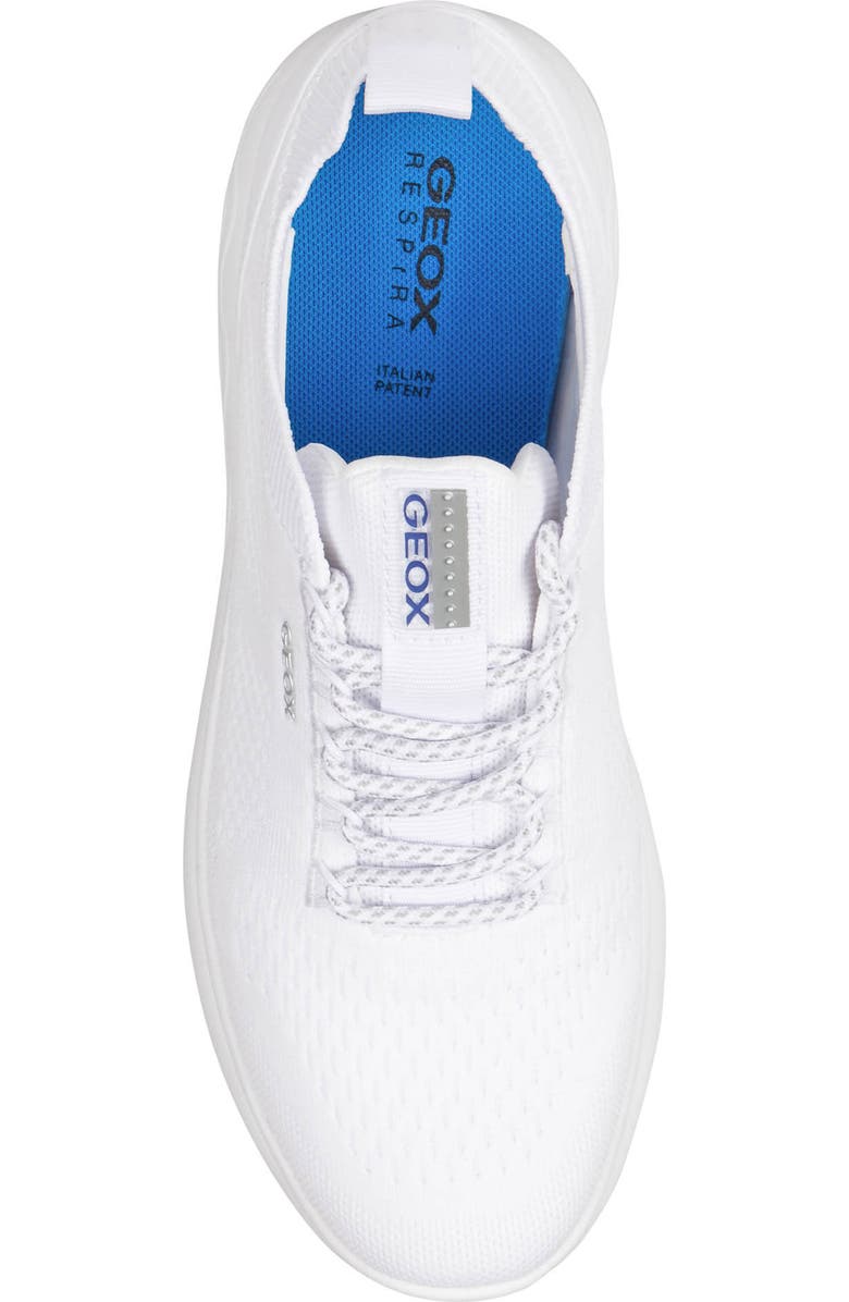 Geox Spherica Sneaker, Alternate, color, White