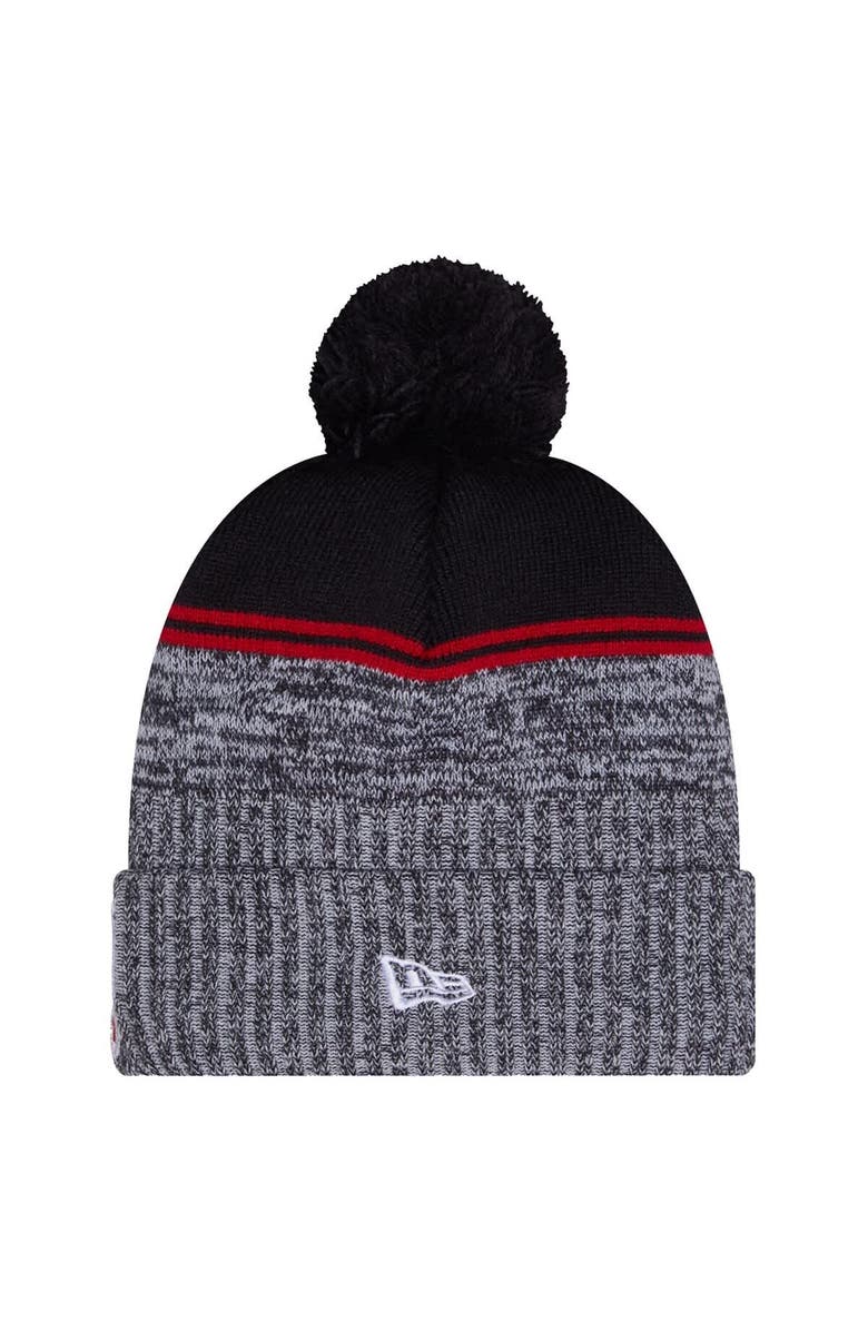 New Era Men's New Era  Navy Team USA Cuffed Knit Hat with Pom, Alternate, color, Navy