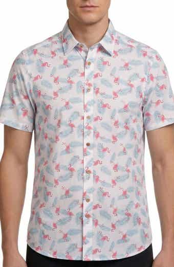 Report Collection Short Sleeve Stretch Button-Up Shirt