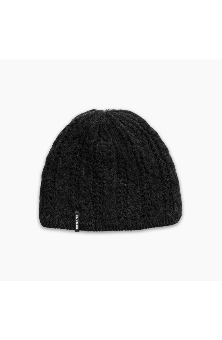 Turtle Fur Zelda Beanie, Main, color, Black