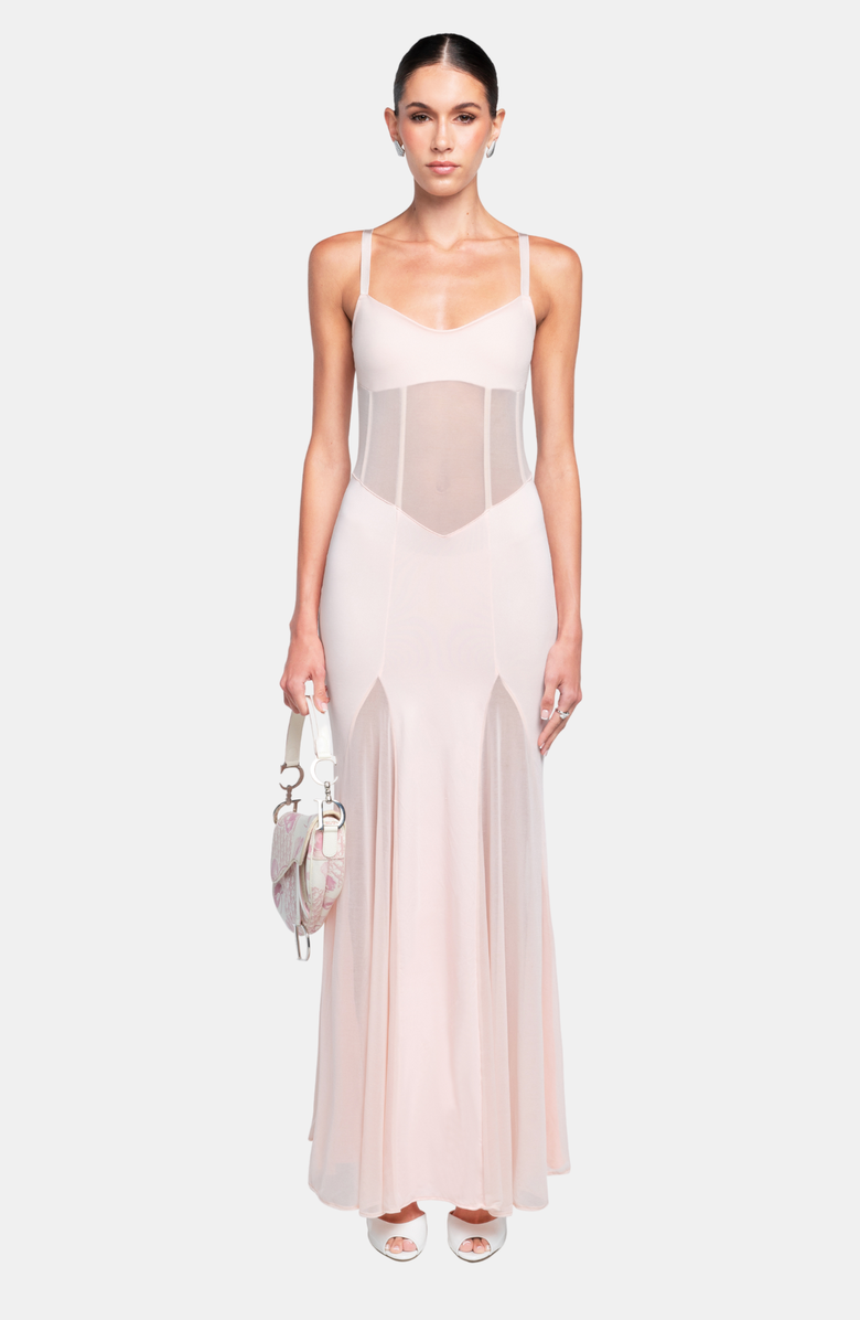 OW Collection SERENITY Maxi Dress, Alternate, color, Blush
