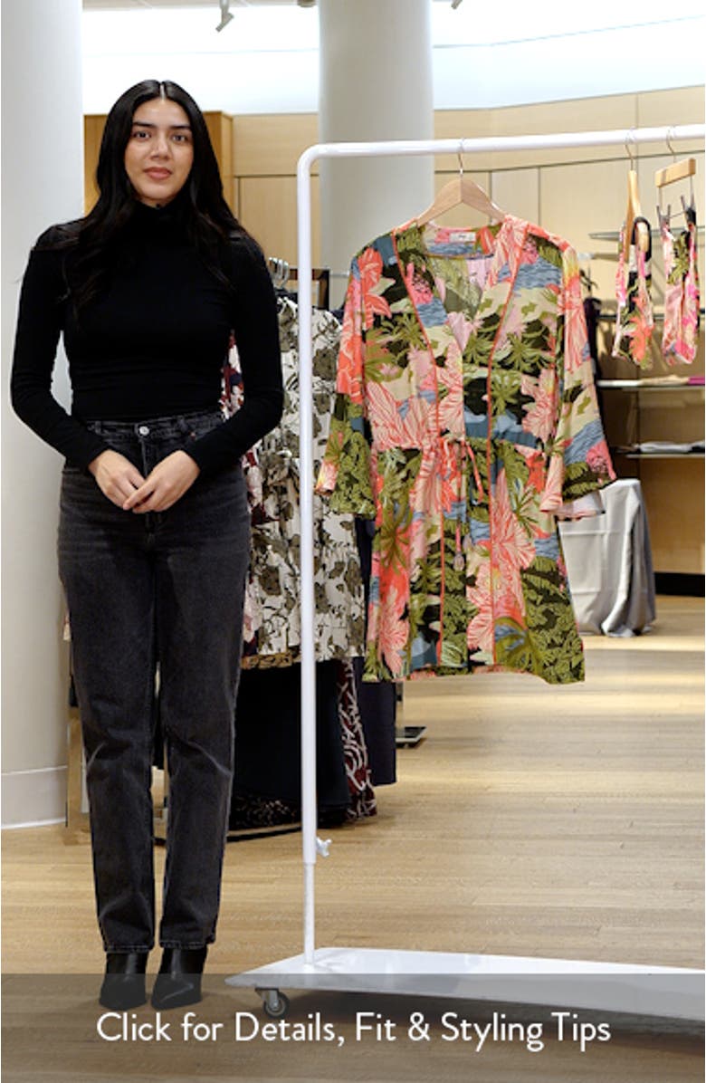 Enjoyable Drawstring Waist Cover-Up Dress, sales video thumbnail