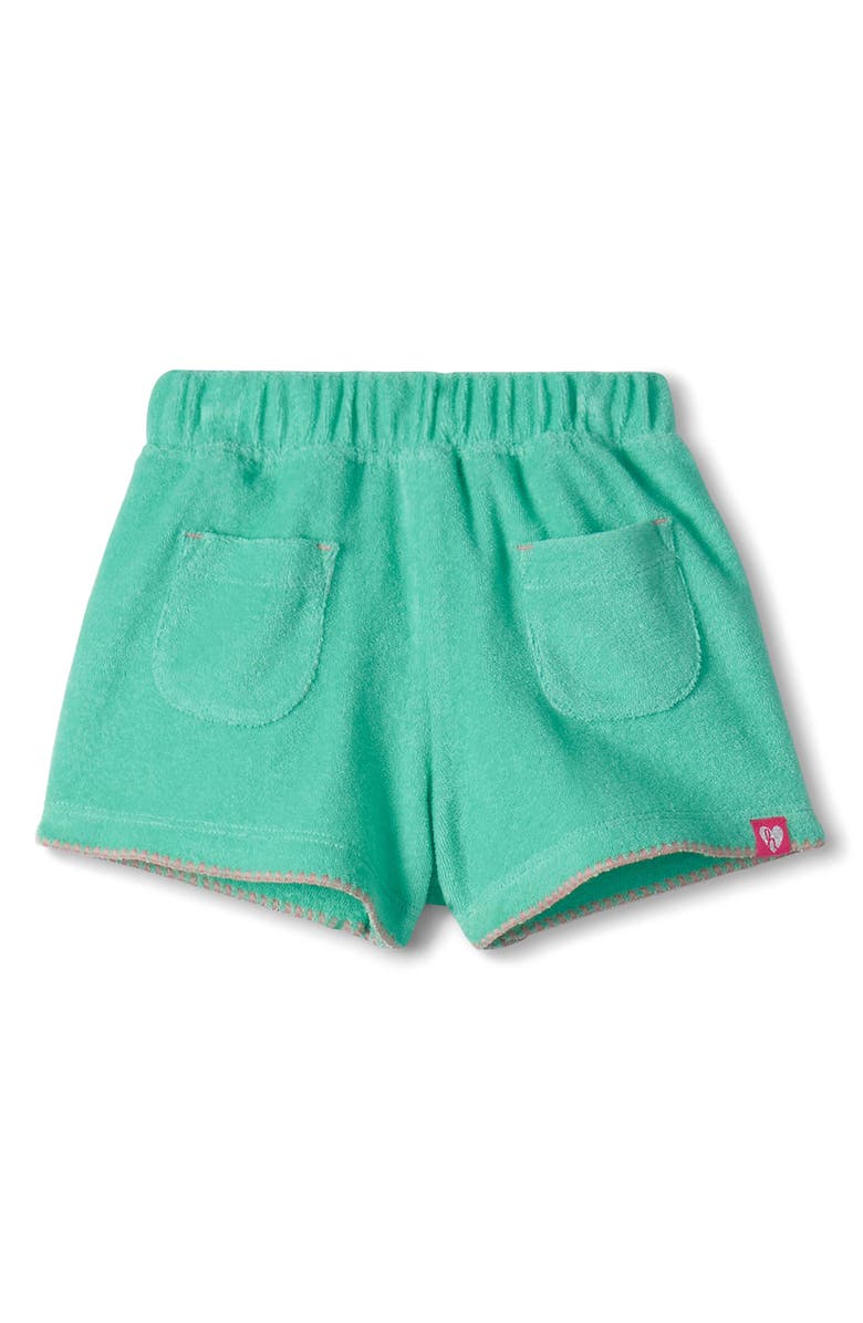 Hatley Kids' Blossom Eyelet Cotton T-Shirt & Terry Shorts Set, Alternate, color, Pink