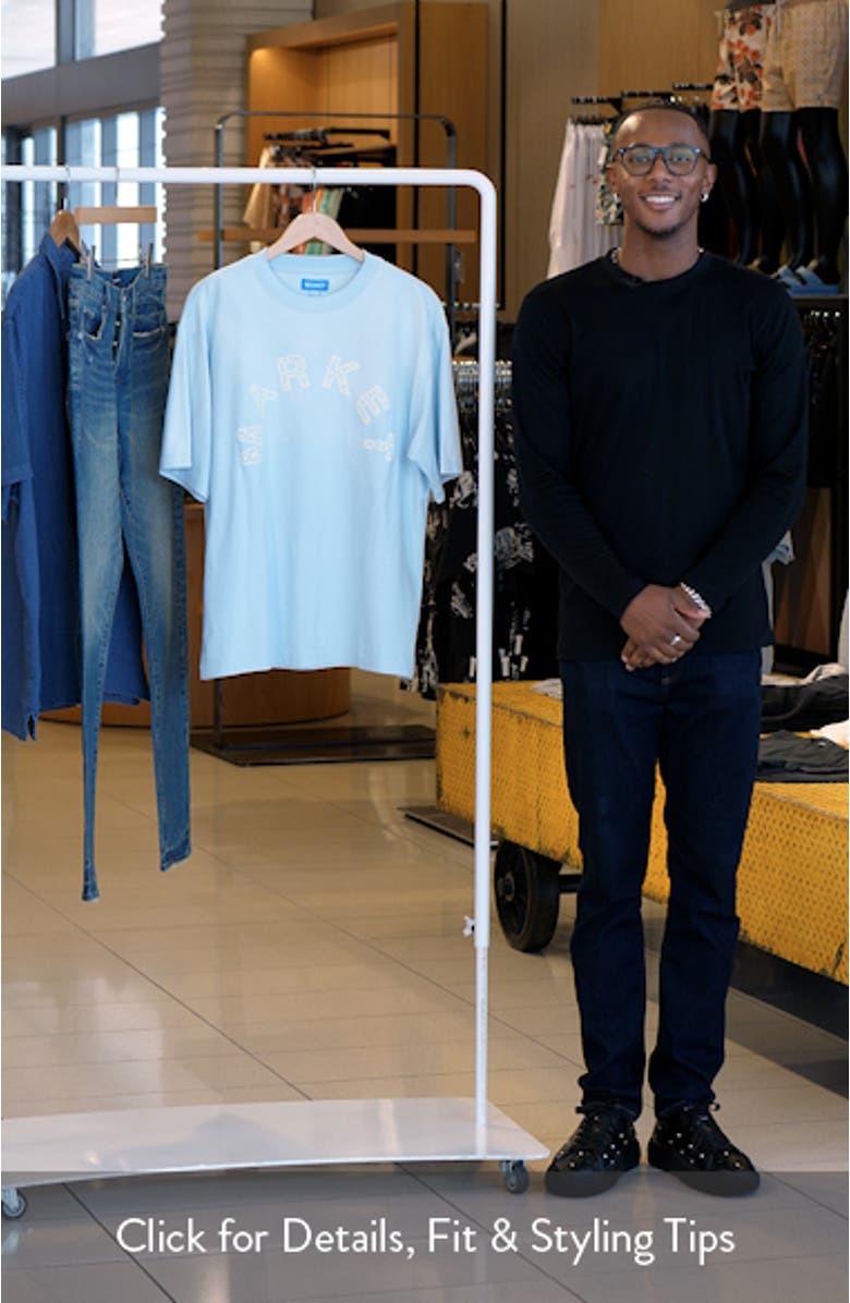 Starry Arc Graphic T-Shirt, sales video thumbnail