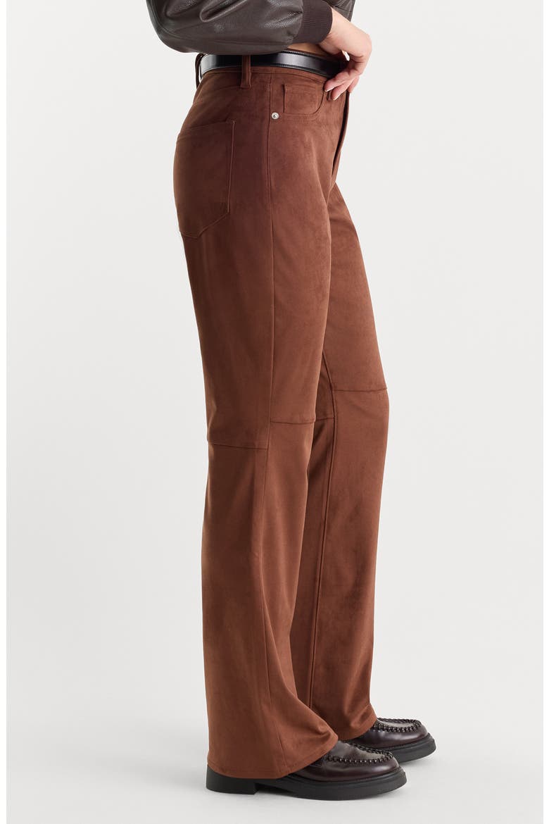 Better Than Suede Good Classic Bootcut Pants, Alternate, color, CAFE CLAY