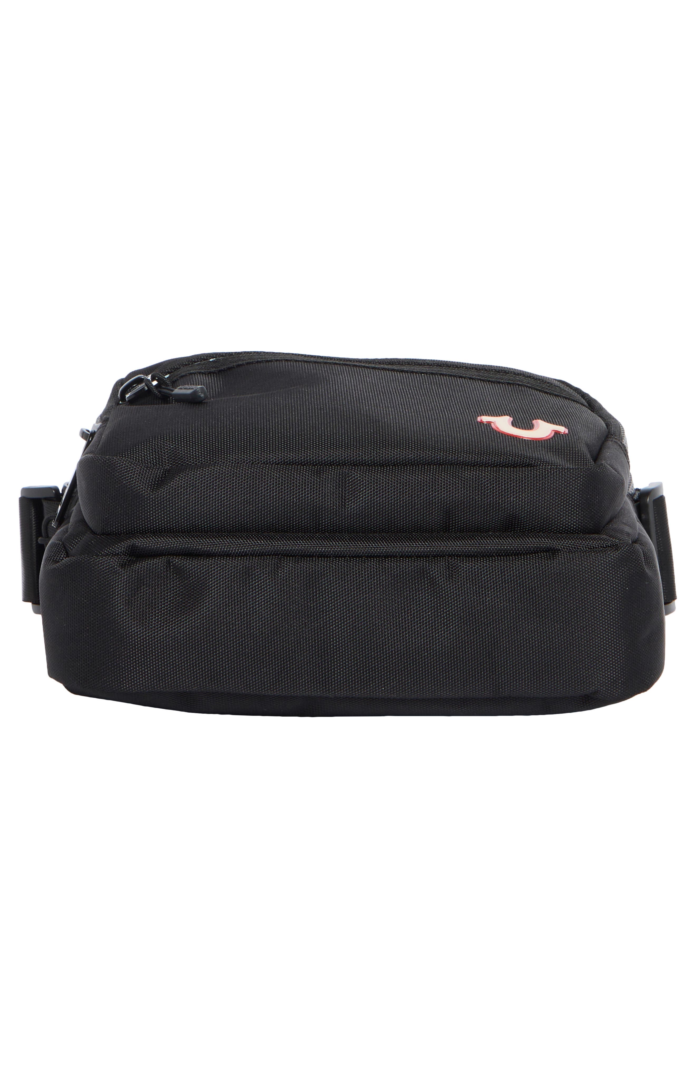 True Religion Scottie Sling Crossbody Bag, Alternate, color, Black