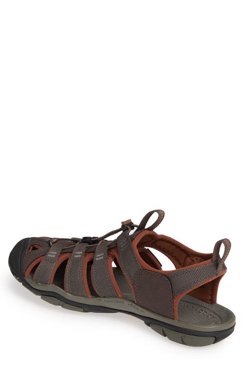 Keen 'clearwater Cnx' Sandal In Raven/tortoise Shell