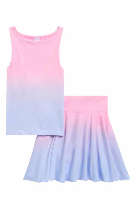 YOGALICIOUS Kids' Ombré Tank & Skirt Set