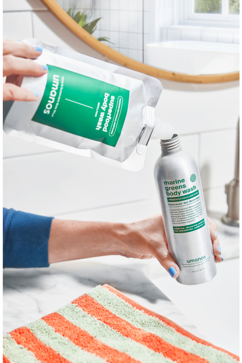 Superfood Nourishing Body Wash Refill, Alternate, color, Clear