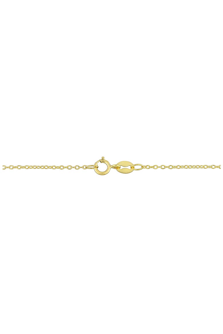 Lab Grown White Sapphire Round Halo Stud Earrings & Pendant Necklace Set, Alternate, color, GOLD