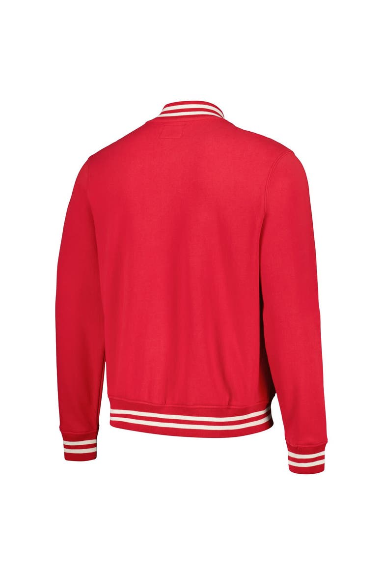 Men's '47 Red St. Louis Cardinals Wax Pack Pro Camden Full-Zip Track Jacket, Alternate, color, Red