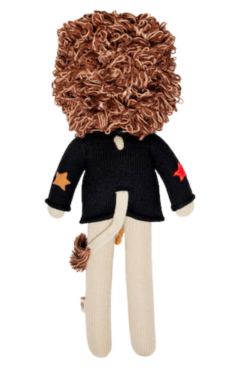 reD & oLive Lion Doll & Beanie Set, Alternate, color, Sand