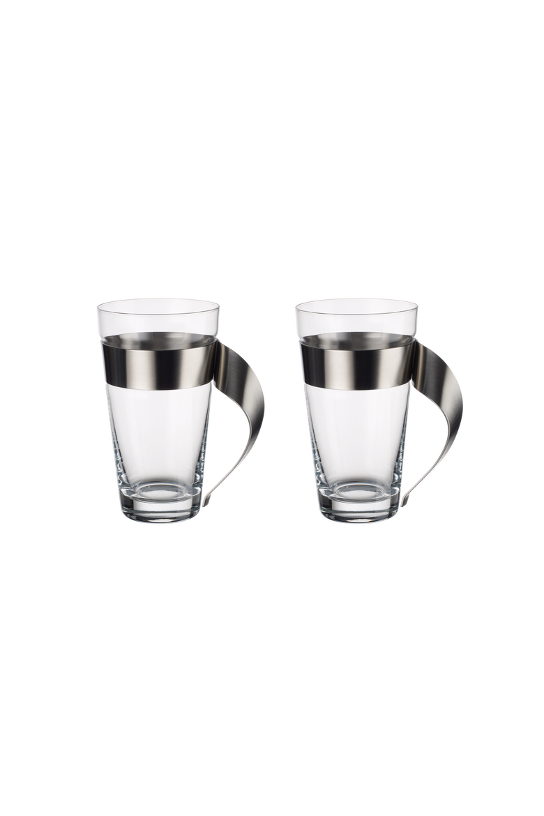 NewWave Latte Macchiato glasses Set of 2, Alternate, color, clear