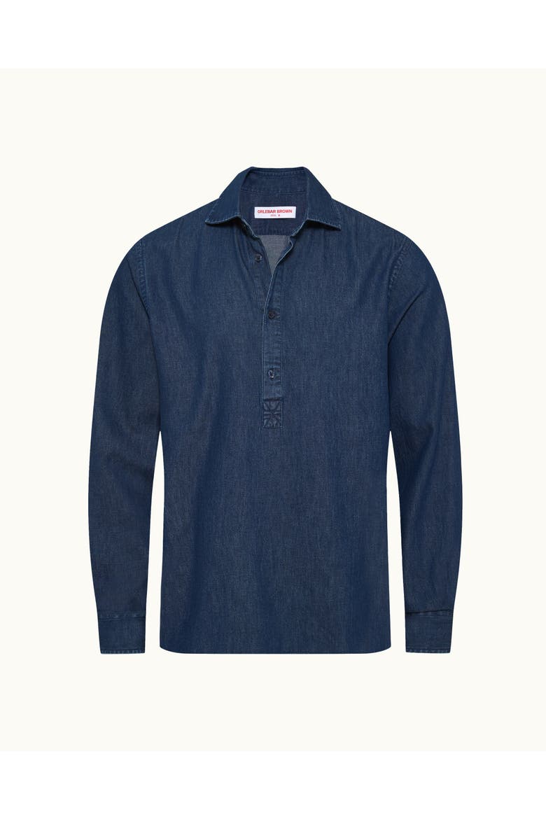 Cesare Relaxed Fit Shirt, Alternate, color, LAGO BLUE