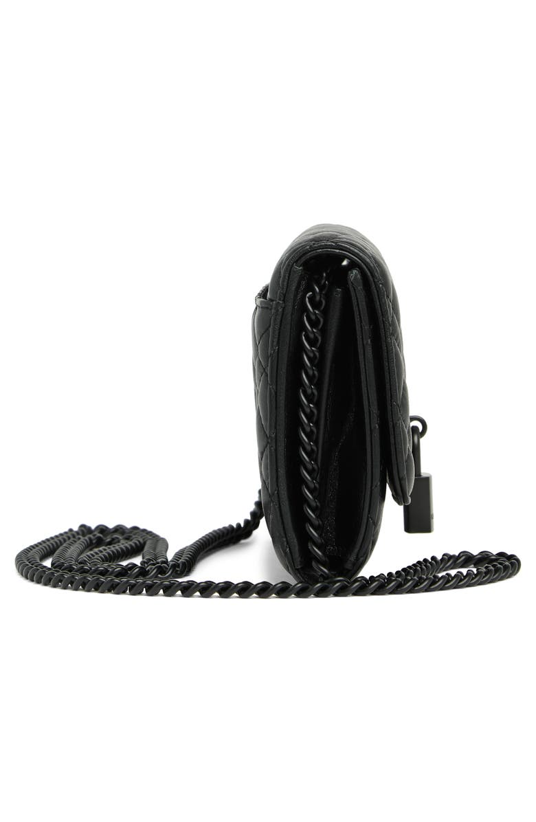 Kurt Geiger London Drench Quilt Wallet on a Chain, Alternate, color,