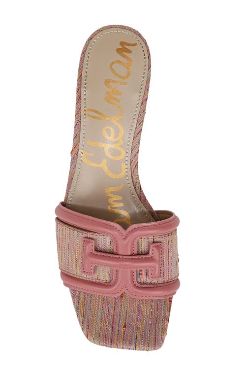 Shop Sam Edelman Waylon Slide Sandal In Pink Lily