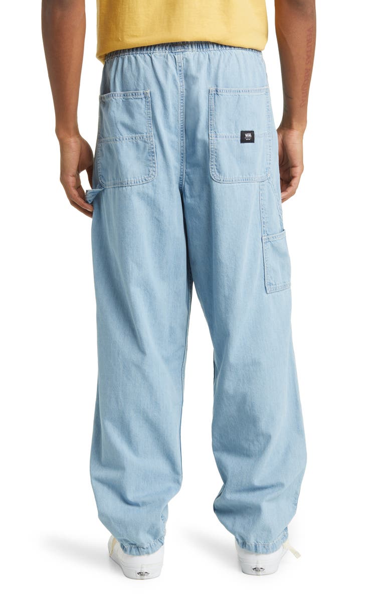 Vans Range Baggy Elastic Waist Carpenter Pants, Alternate, color,