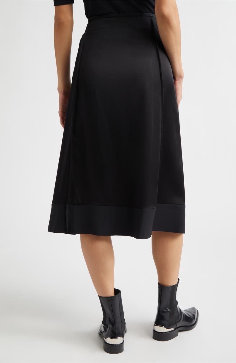 Jil Sander Panelled Skirt, Alternate, color, Black