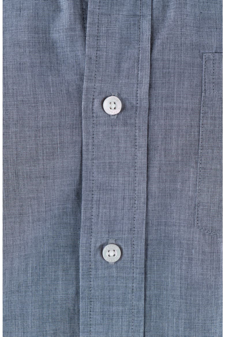 End to End Long Sleeve Button-Up Shirt, Alternate, color, DARK SHADOW