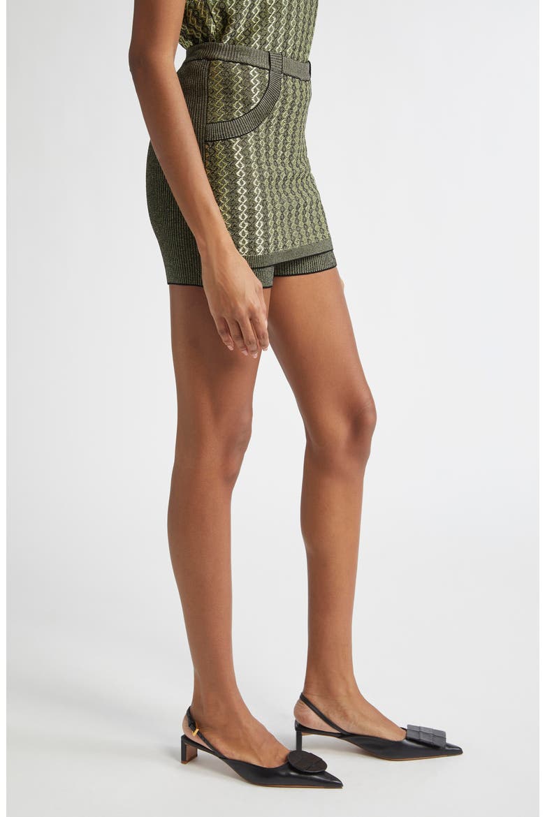 La Culotte Marino Knit Skort, Alternate, color, MULTI-BLACK