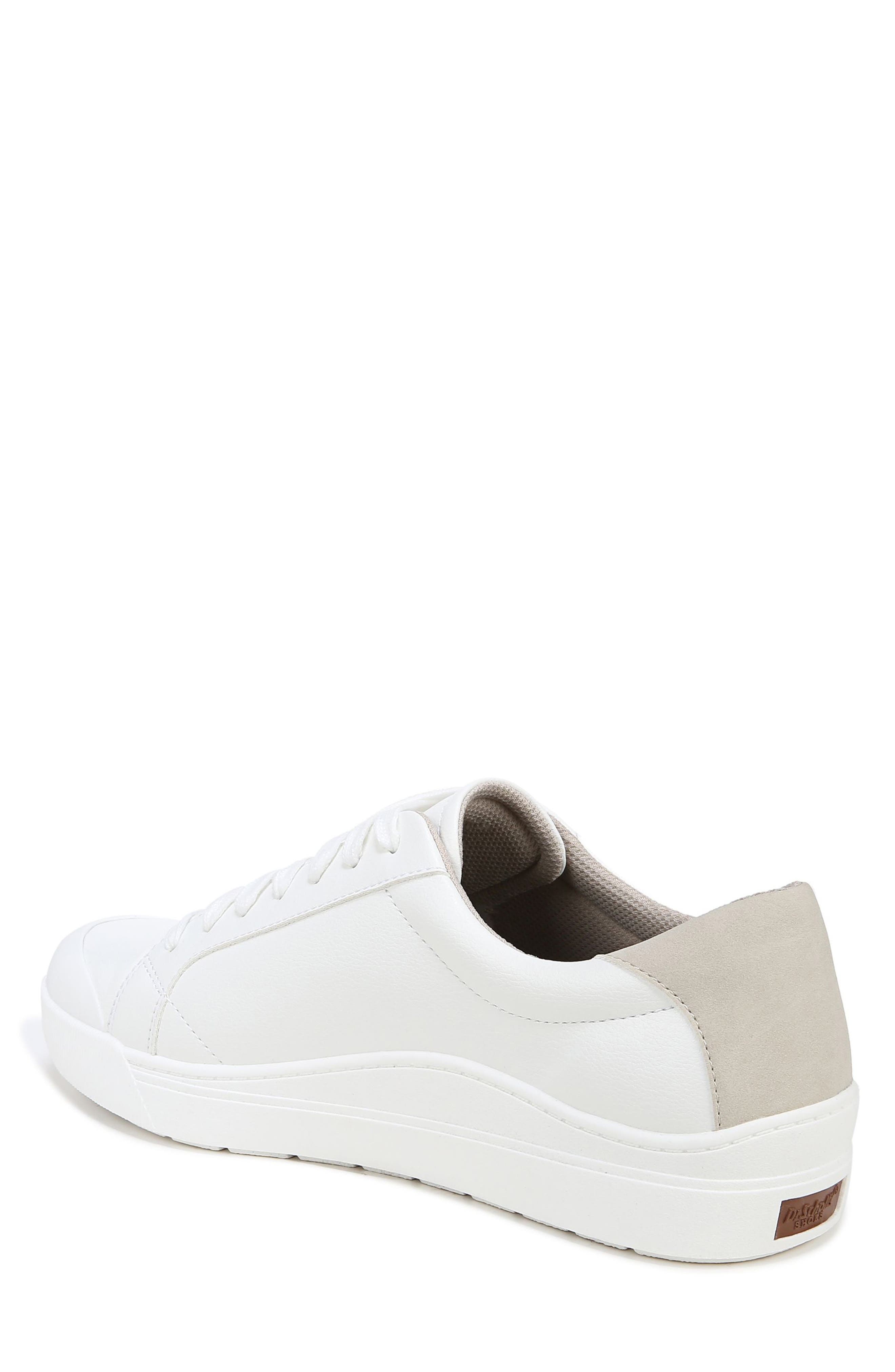 Dr. Scholl's Time Off Sneaker, Alternate, color, White