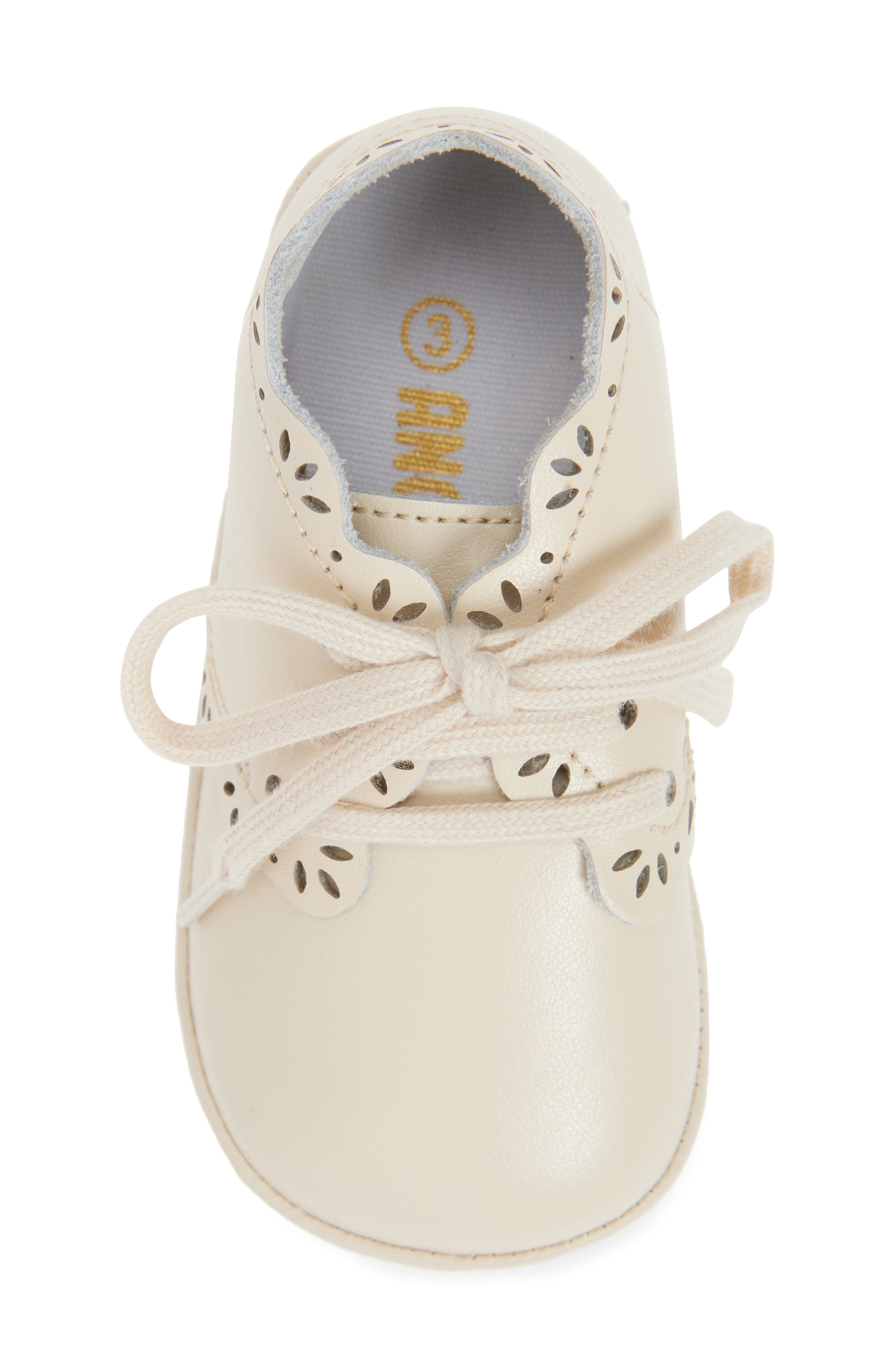 L
AMOUR Kids
 Bella Scallop Bootie, Alternate, color, Oatmeal