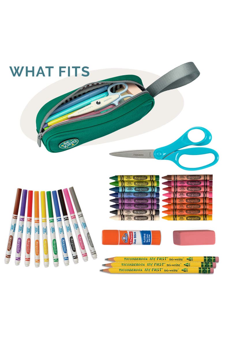 Kids Pencil Case, Alternate, color, Lilac