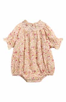 Maddie Flower Fields Cotton Romper
