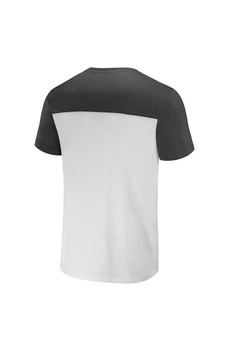 NFL X DARIUS RUCKER Men's NFL x Darius Rucker Collection by Fanatics White/Pewter Tampa Bay Buccaneers Colorblocked T-Shirt, Alternate, color, White