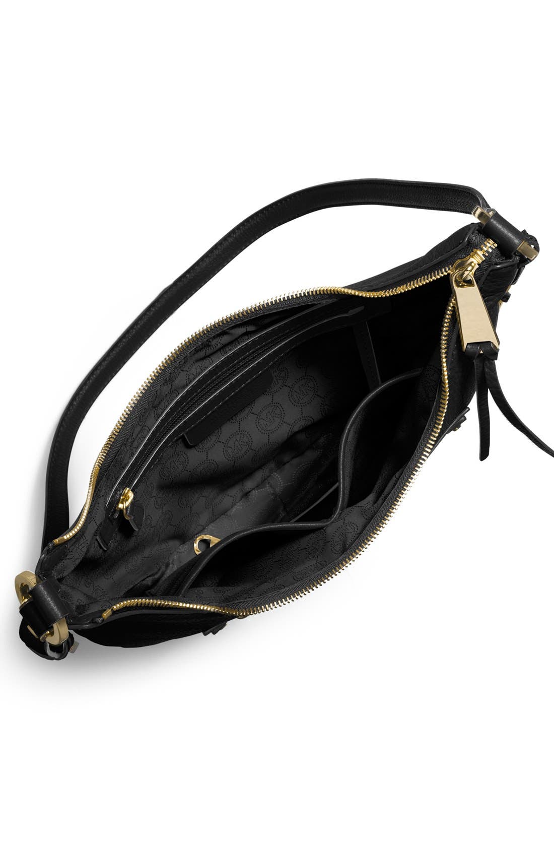 MICHAEL Michael Kors 'Medium Rhea' Zip Detail Shoulder Bag, Alternate, color, 