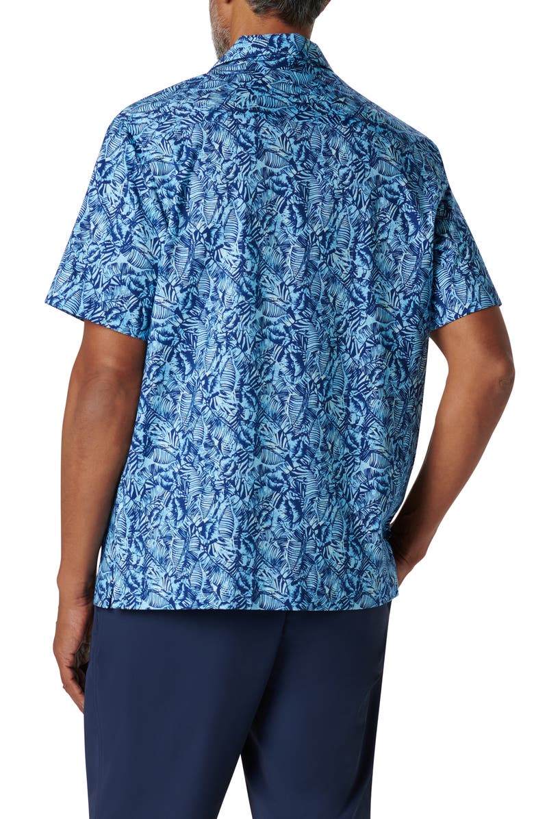 Bugatchi Cole OoohCotton<sup>®</sup> Floral Camp Shirt, Alternate, color, 