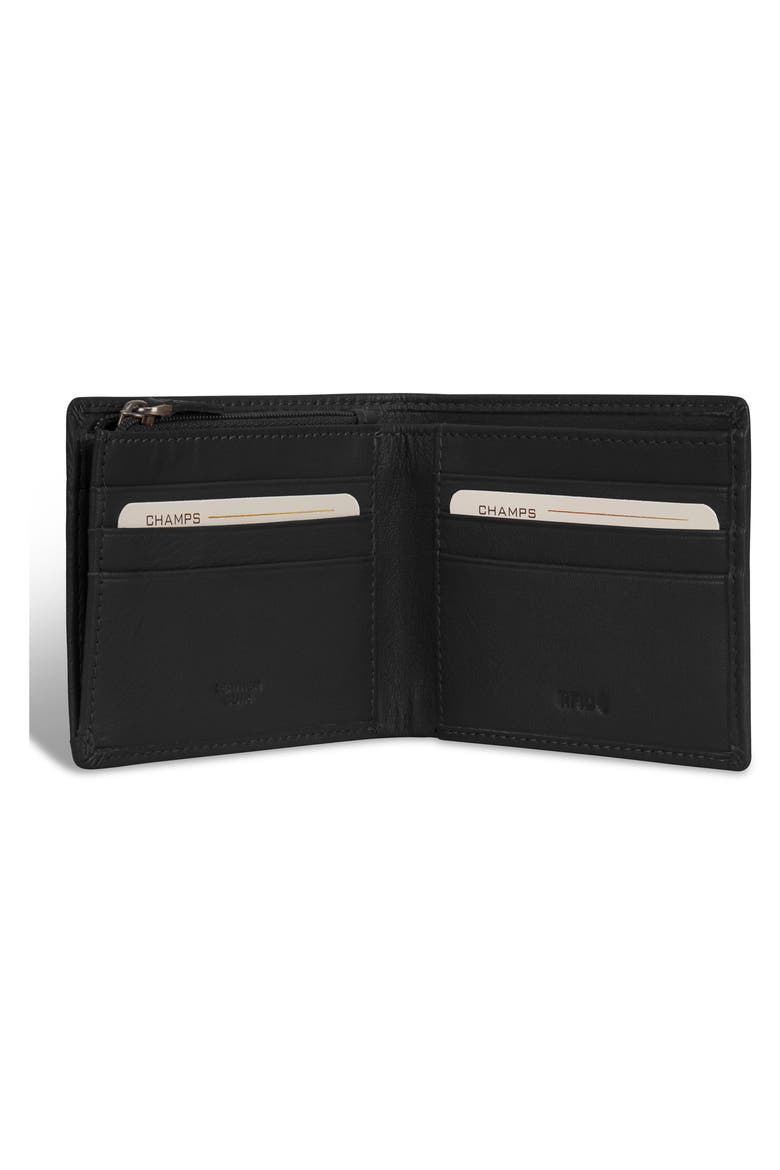 Bifold Wallet, Alternate, color, BLACK