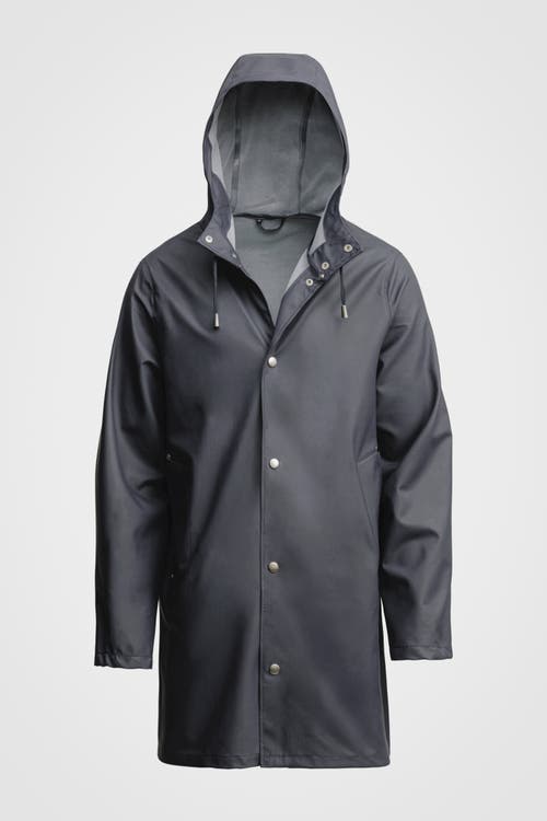 Stutterheim Stockholm Lightweight Raincoat In Gray