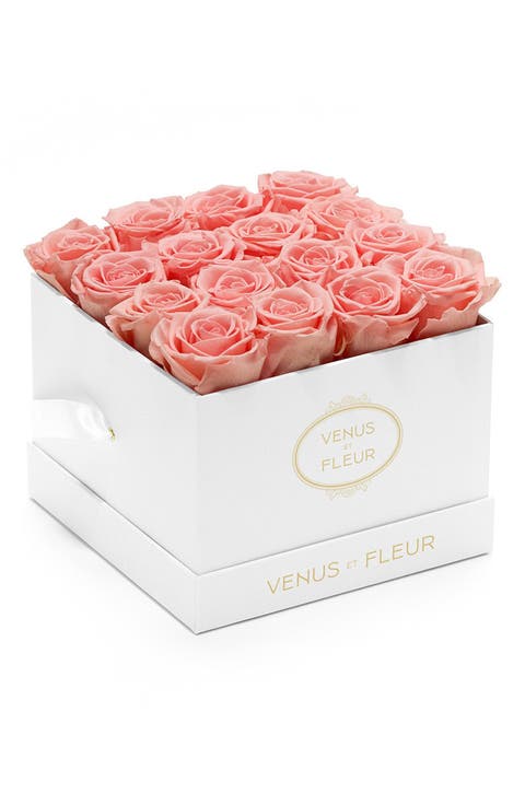 Classic Small Square Eternity Roses