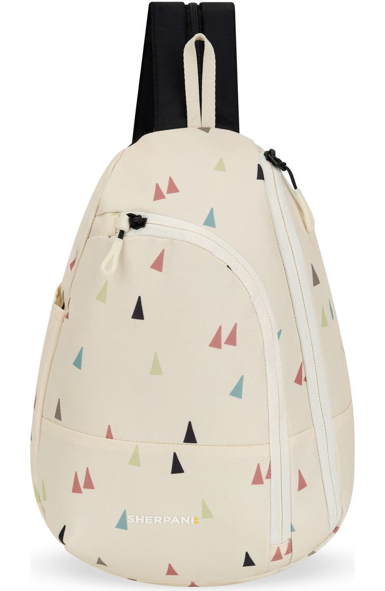 Sherpani Wayfarer Small Convertible 8L Sling Backpack, Main, color, Terrazzo